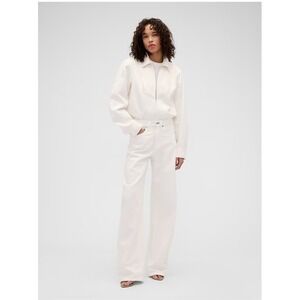 Gap × Victoria Beckham High Rise Arc Jeans | Fresh White | Size 28
